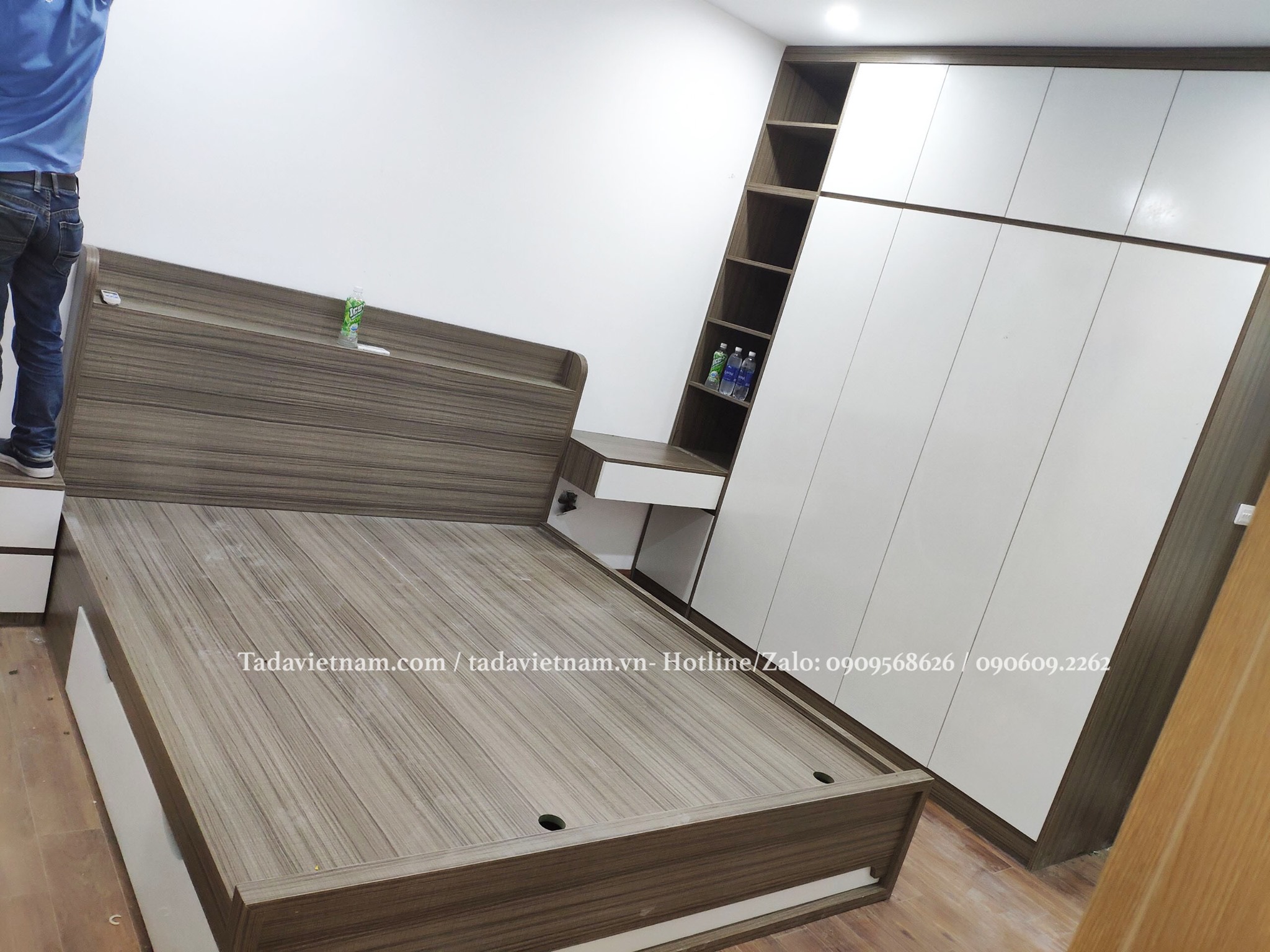 HOÀN THIỆN COMBO PHÒNG NGỦ CHỊ LAN - CHUNG  CƯ SAMSORA HÀ ĐÔNG