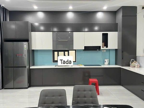 Set up tủ bếp chữ L Siêu chất lượng cho vị khách ở Đồng Nai !