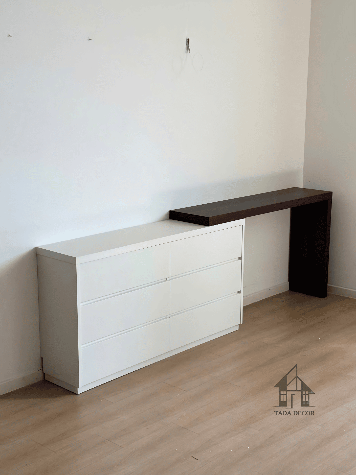 bàn trang điểm gỗ mdf đa năng TADA