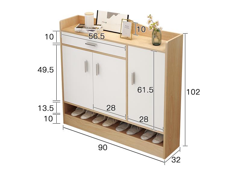 TỦ GIẦY TRANG TRÍ ĐA NĂNG TADA - TD1118