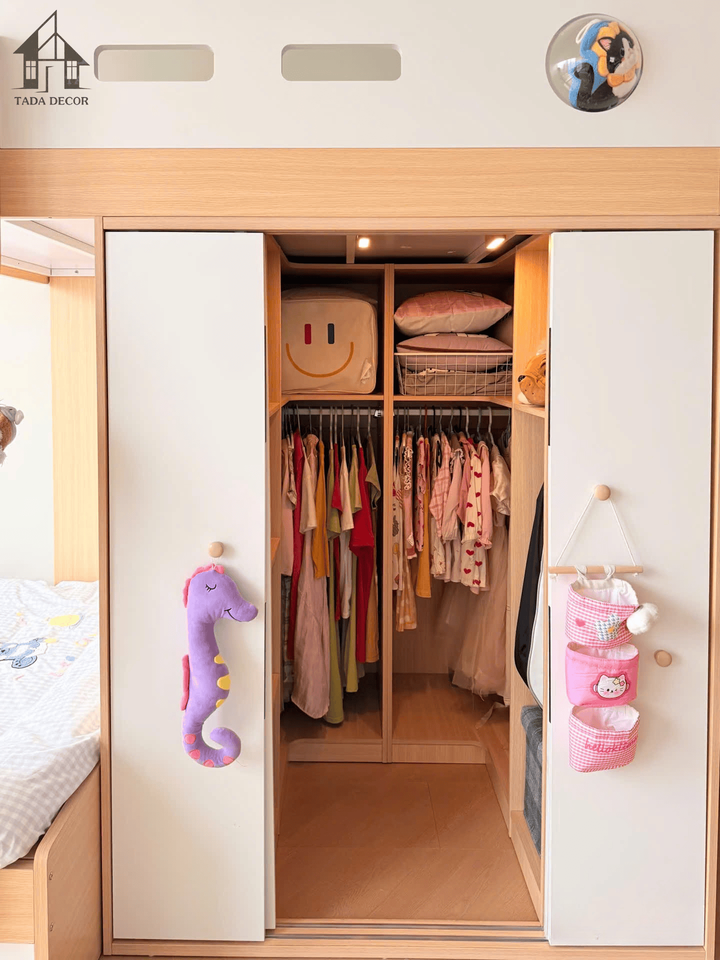 giường tầng gỗ MDF bền và đẹp cho phòng ngủ hiện đại