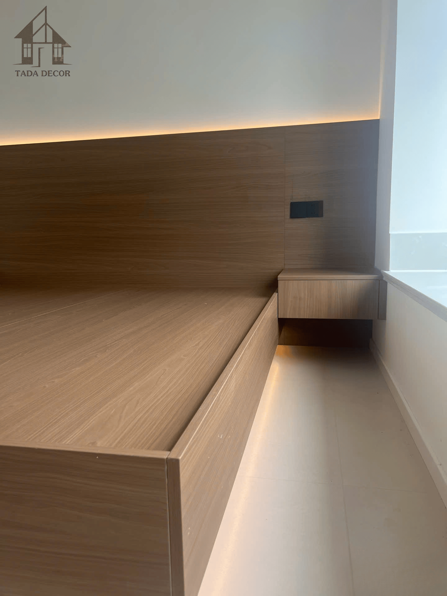 giường ngủ tatami kiểu nhật gỗ MDF