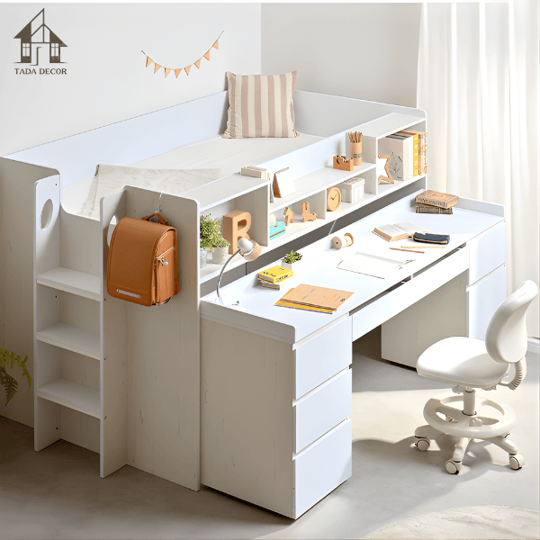 giường kèm bàn học đa năng TADA