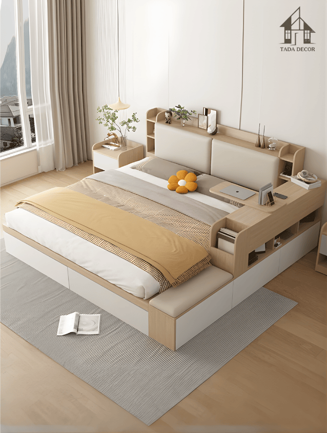 giường ngủ kèm tủ đa năng TADA
