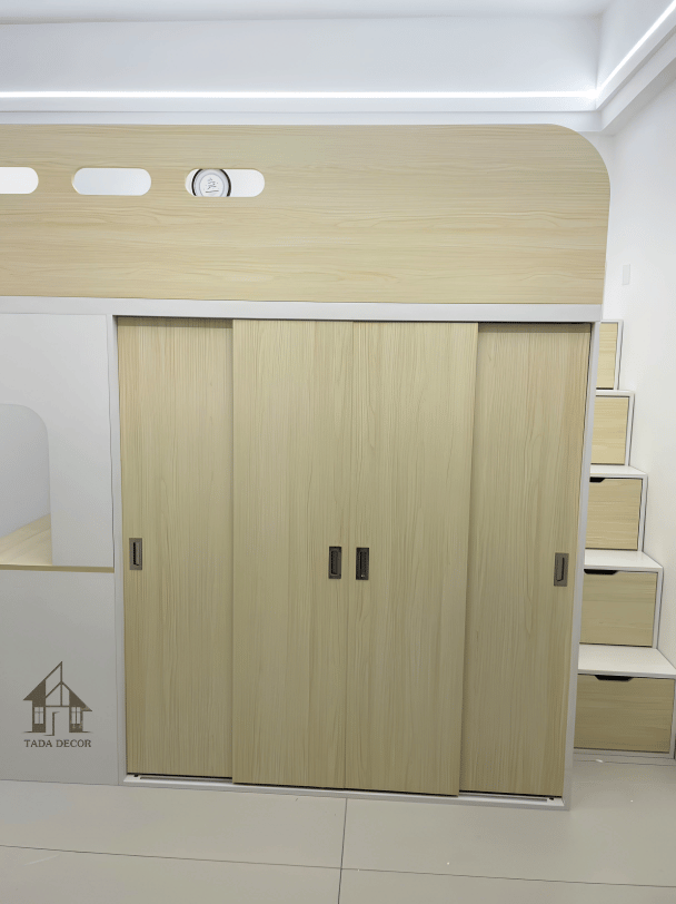 giường tầng gỗ mdf đa năng TADA