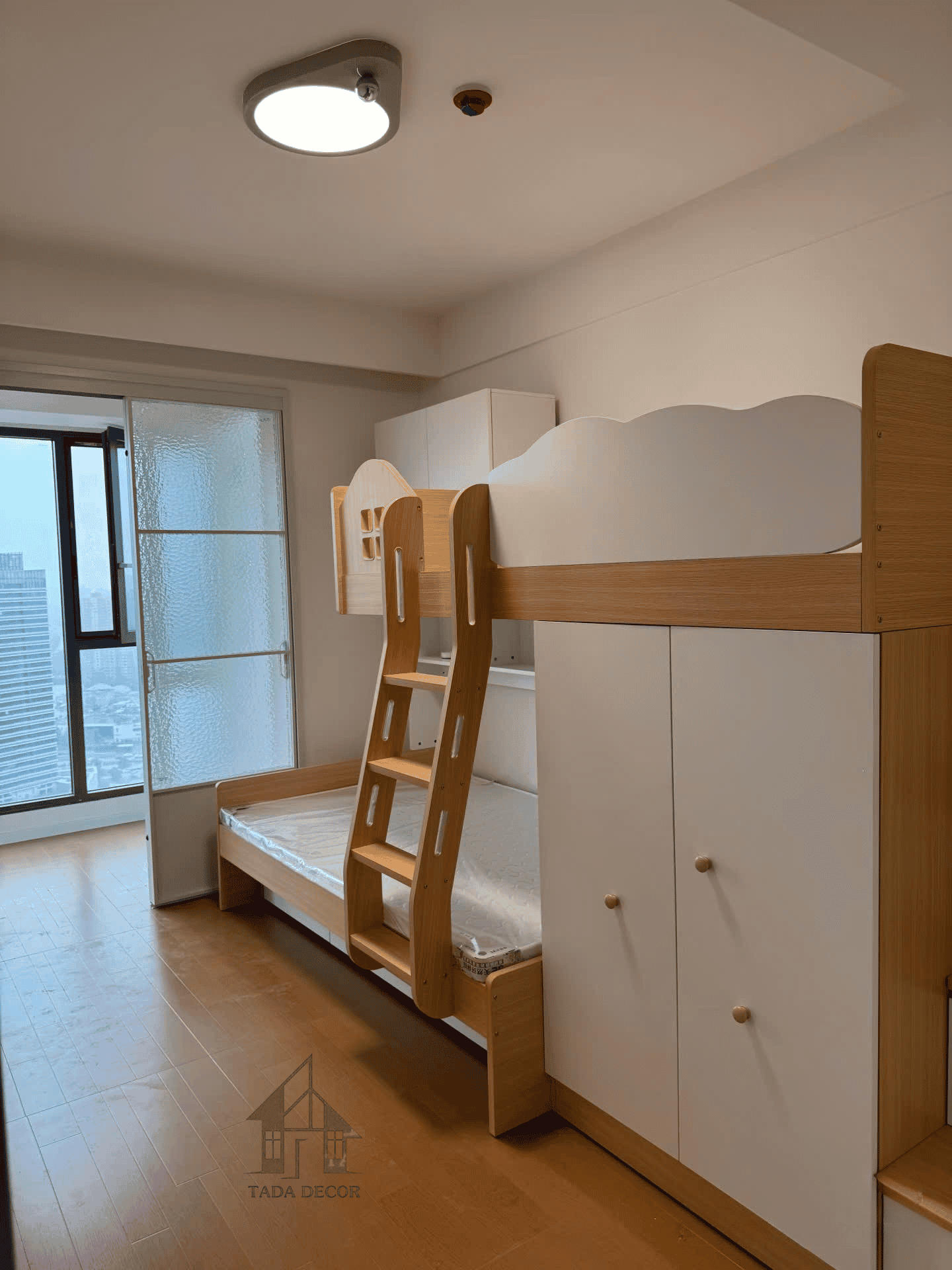 giường tầng gỗ mdf cho bé TADA