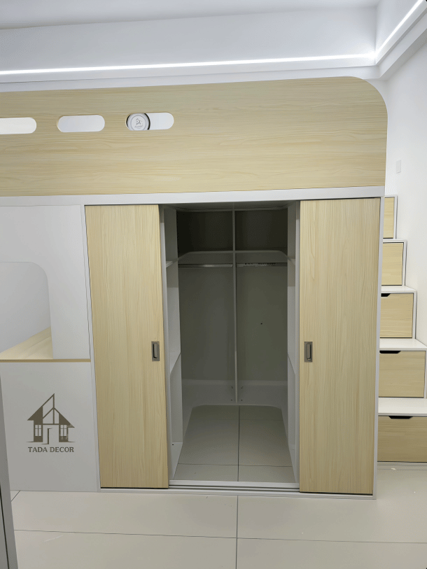 giường tầng gỗ mdf đa năng TADA