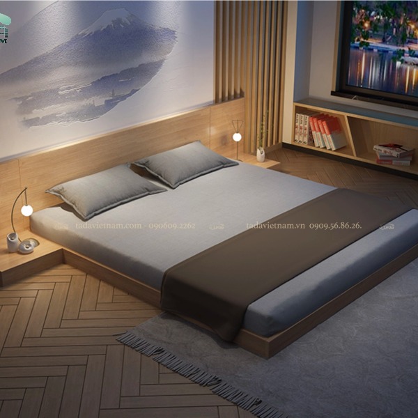 Giường ngủ Nhật Tatami bệt thương hiệu TADA VIETNAM- TD3179