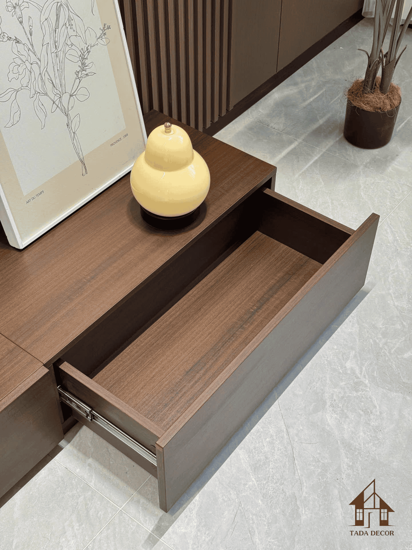 kệ tivi để sàn phòng khách gỗ MDF