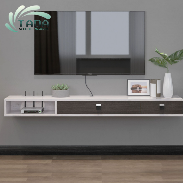 Kệ tivi treo tường cạnh vuông thương hiệu TADA VIETNAM- TD689