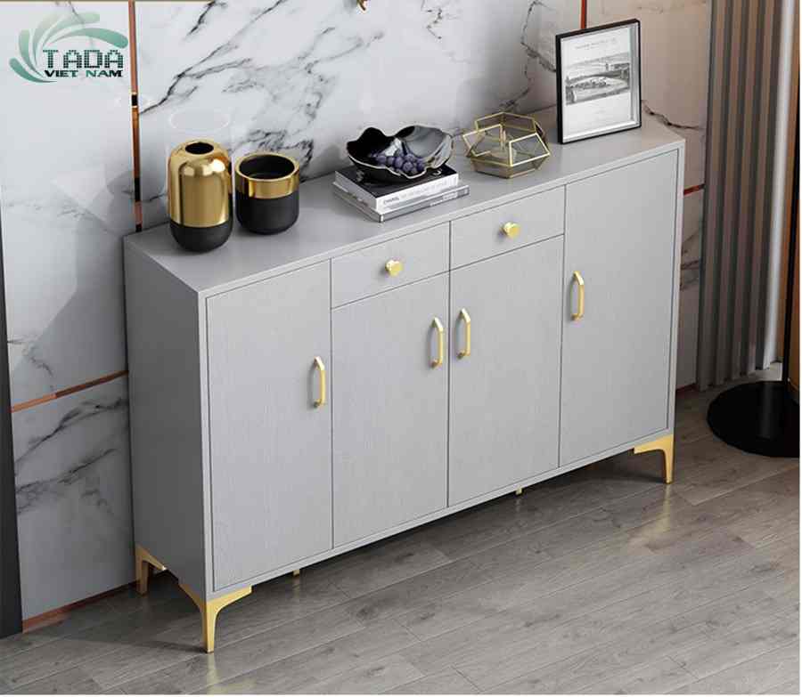 Mẫu tủ giày hiện đại gỗ công nghiệp MDF, TaDa Việt Nam TDTG5