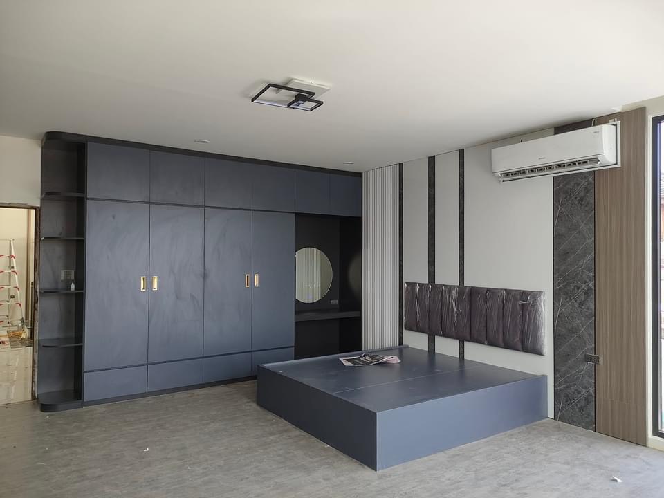 THI CÔNG NỘI THẤT FULL CĂN CHO GIA ĐÌNH CHỊ HOA - LONG BIÊN