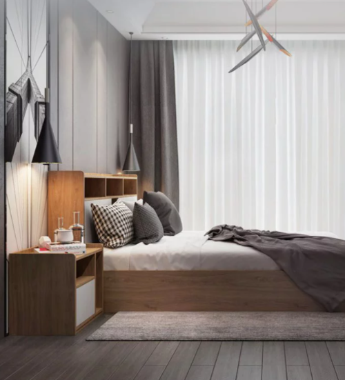 Tab đầu giường 3 ngăn thương hiệu TADA VIETNAM- TD 3049