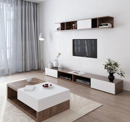 Combo kệ tivi để sàn 3 in 1 thương hiệu TADA VIETNAM- TDTV-11