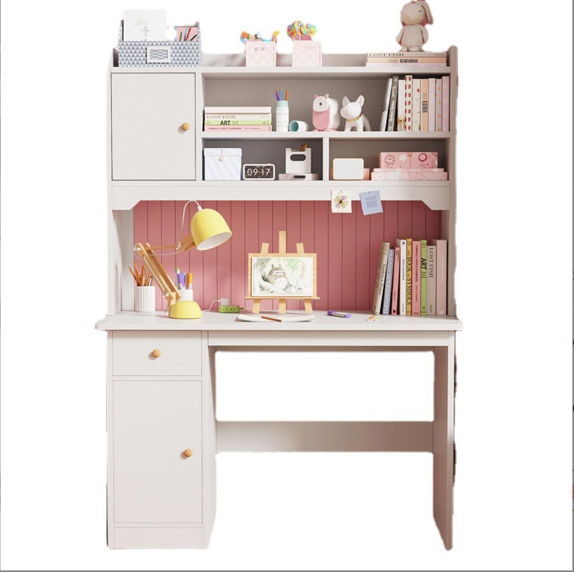 Bàn học 90cm liền giá sách, chất liệu gỗ MDF ,thương hiệu TADA VIỆT NAM- TDBH7