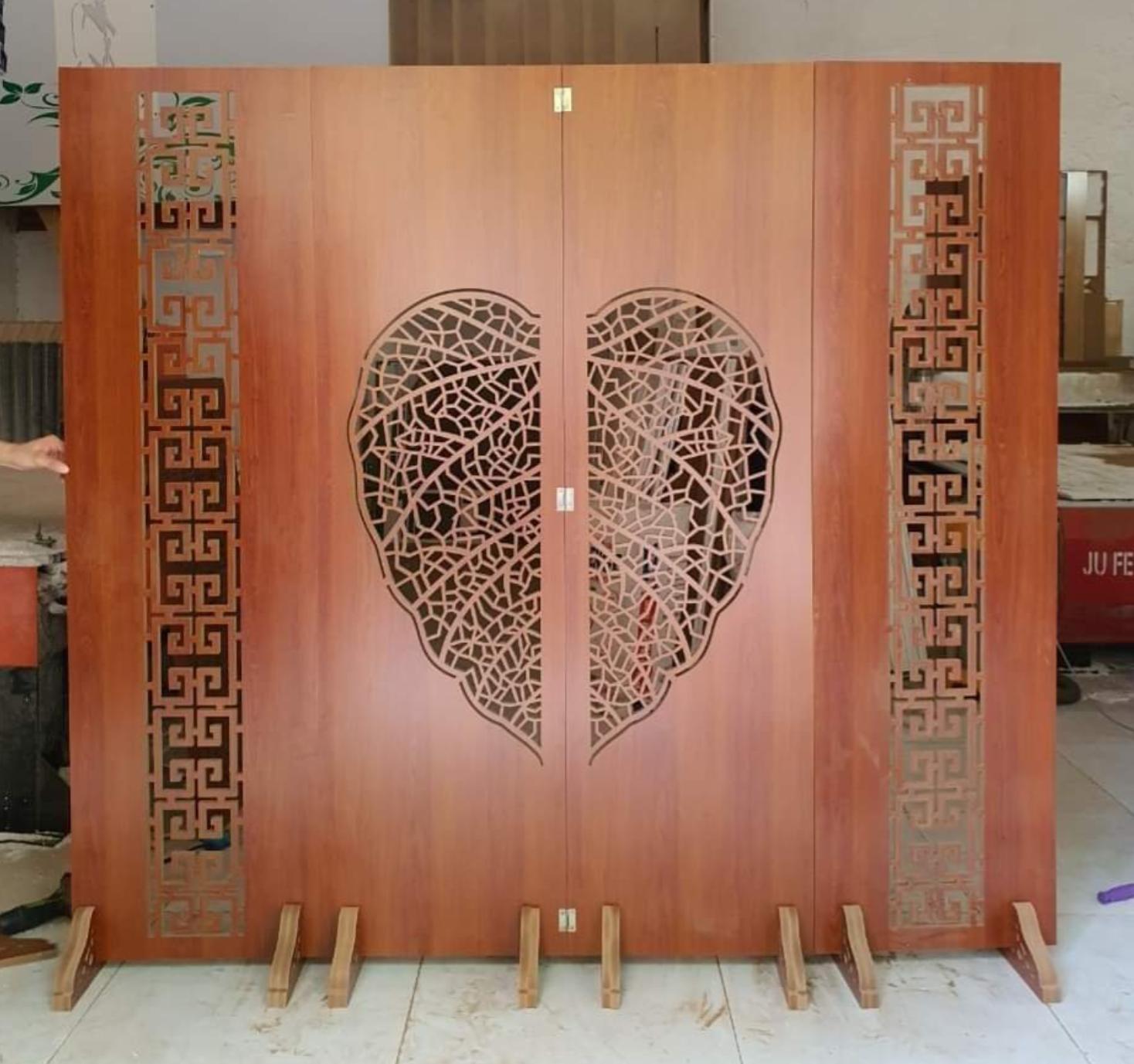 Vách bình phong lá bồ đề thương hiệu TADA VIETNAM - TDVN2