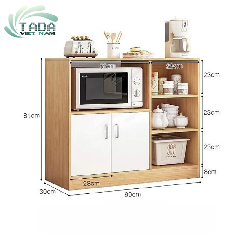 Kệ đựng lò vi sóng, đồ nhà bếp hiện đại thương hiệu TADA Việt Nam - TD3208