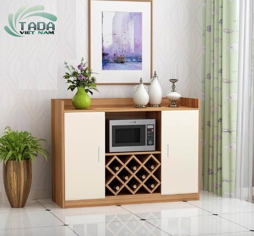 Tủ kệ để lò vi sóng và đồ nhà bếp tiện dụng, chất liệu gỗ MDF, thương hiệu TADA Việt Nam - TD3210