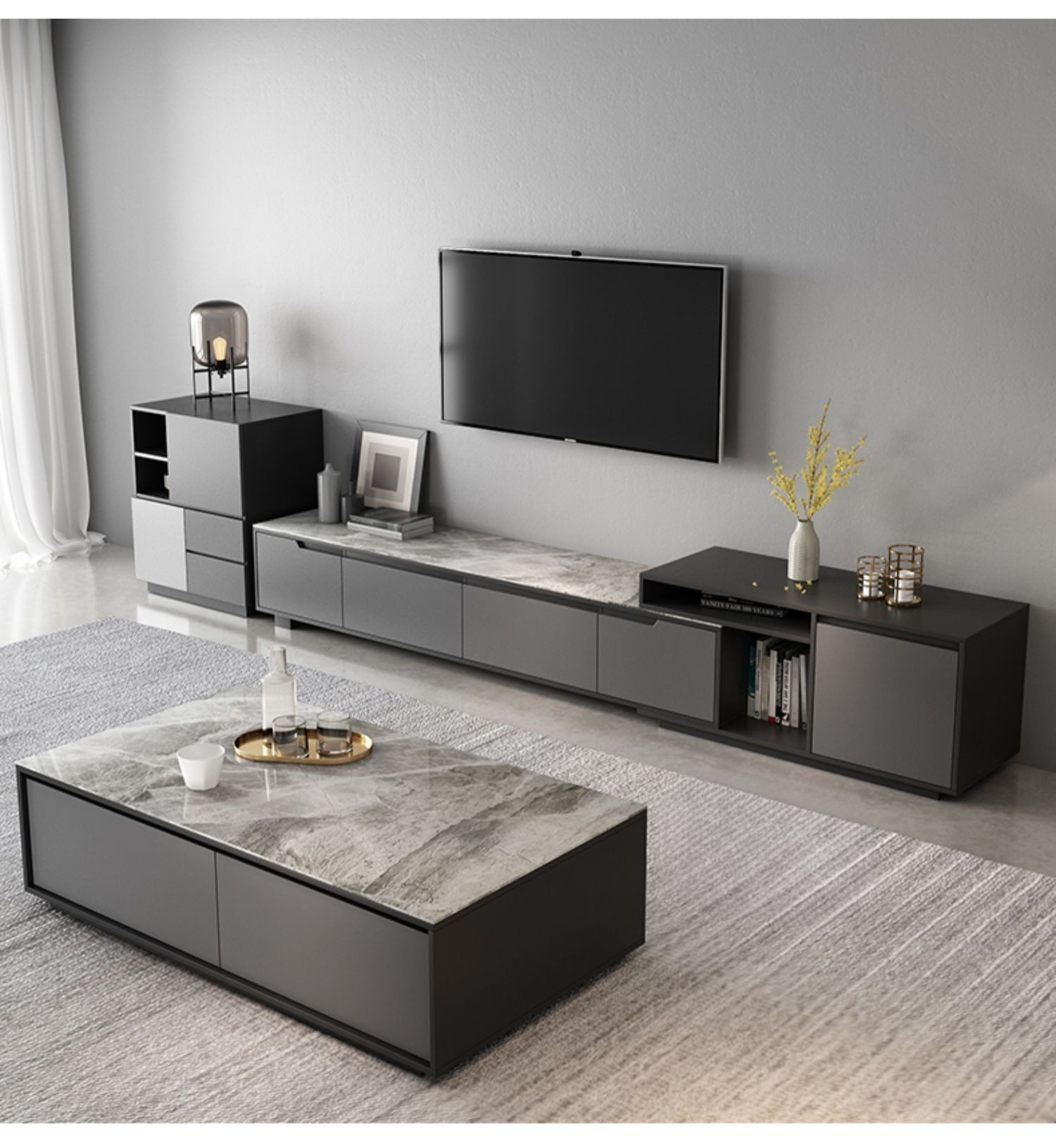 Kệ Tivi để sàn di động tiện ích cho không gian nhà bạn, thương hiệu TADA Việt Nam TDTV99