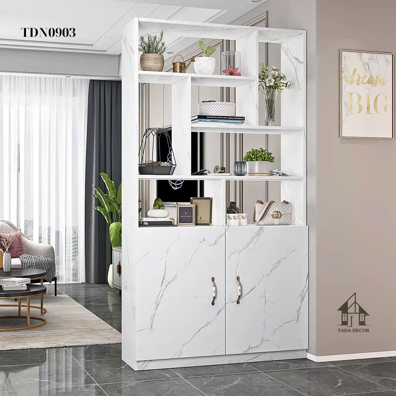 Tủ Đa Năng TDN0903 – Thiết Kế Hiện Đại, Lưu Trữ Tiện Dụng Cho Phòng Khách