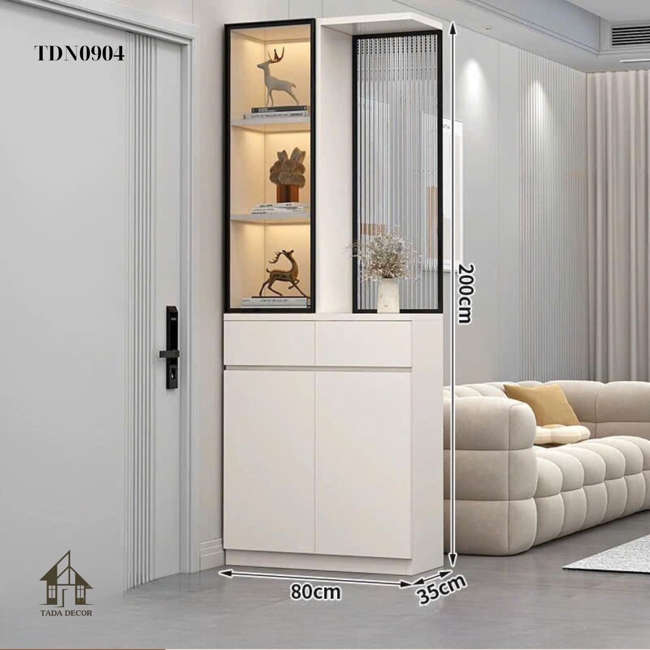 Tủ Đa Năng TDN0904 – Thiết Kế Sang Trọng, Lưu Trữ Tiện Ích Cho Không Gian Hiện Đại