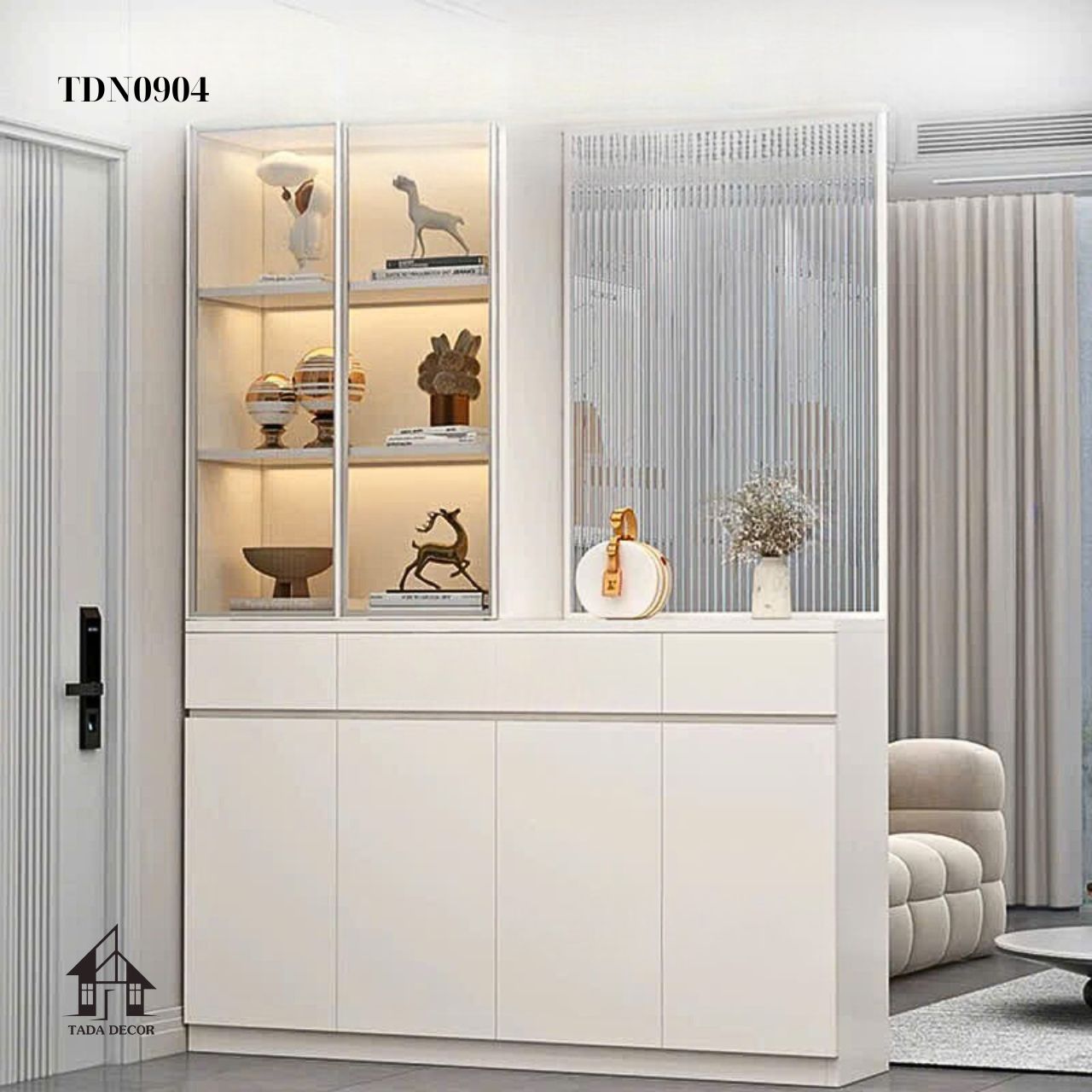 Tủ Đa Năng TDN0904 – Thiết Kế Sang Trọng, Lưu Trữ Tiện Ích Cho Không Gian Hiện Đại