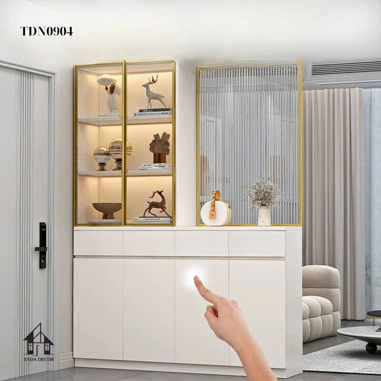 Tủ Đa Năng TDN0904 – Thiết Kế Sang Trọng, Lưu Trữ Tiện Ích Cho Không Gian Hiện Đại