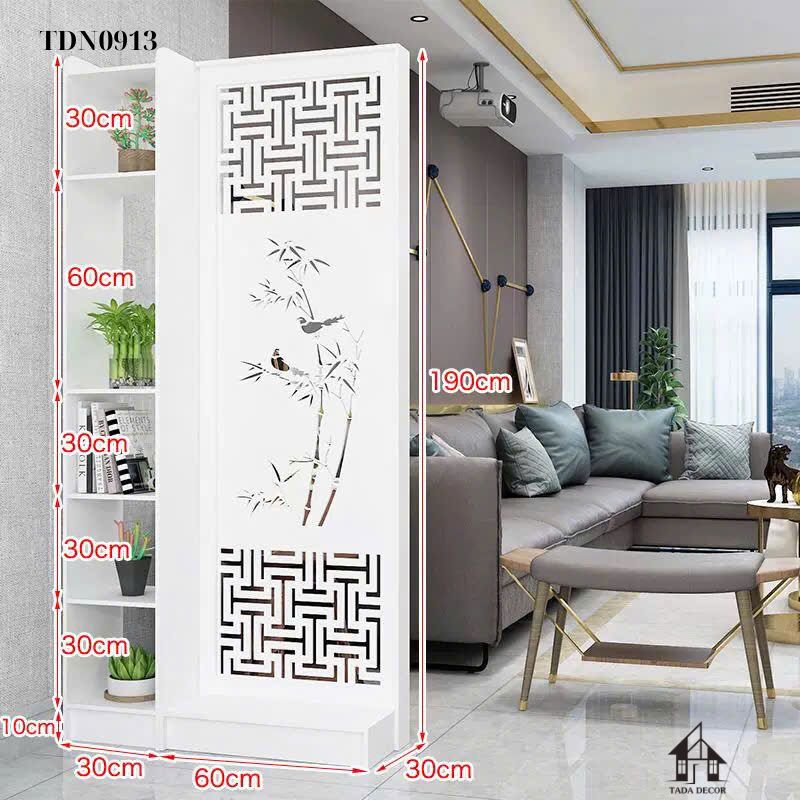 Tủ đa năng TDN0913 – Giải pháp lưu trữ phong thủy và thẩm mỹ cho không gian hiện đại