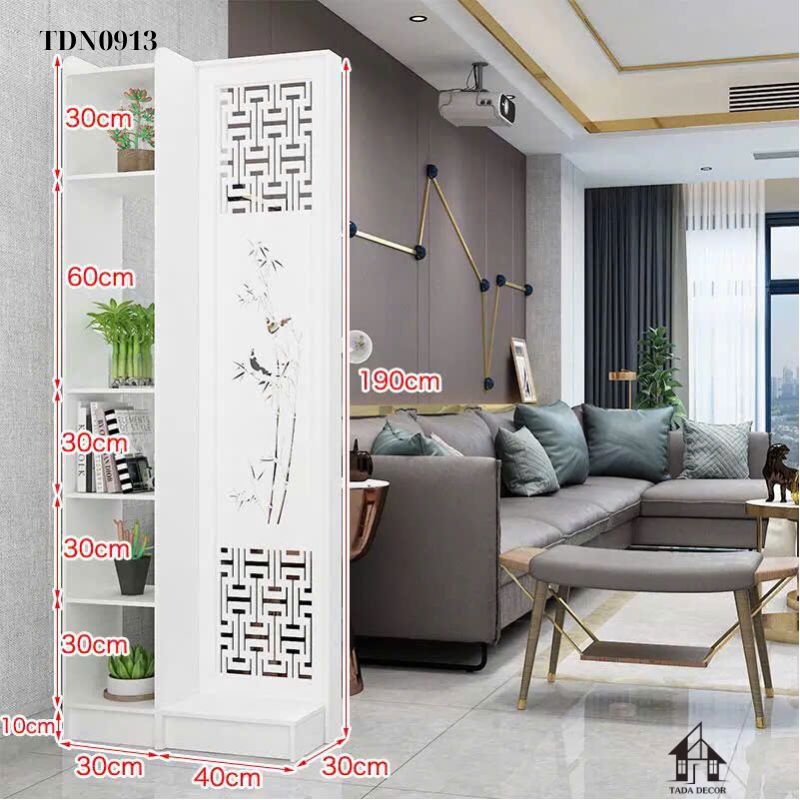 Tủ đa năng TDN0913 – Giải pháp lưu trữ phong thủy và thẩm mỹ cho không gian hiện đại