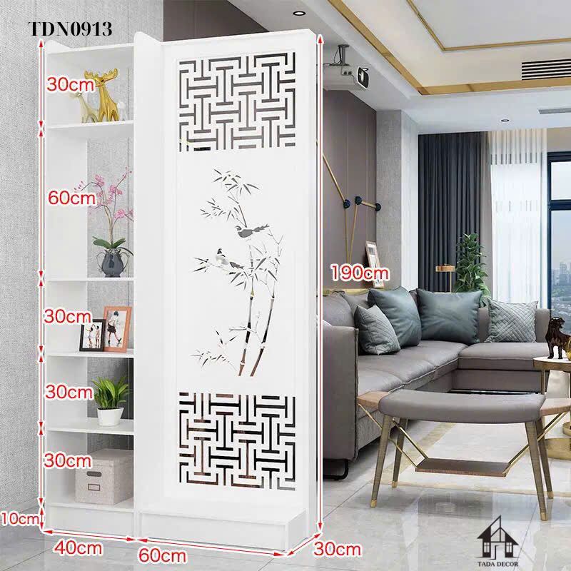 Tủ đa năng TDN0913 – Giải pháp lưu trữ phong thủy và thẩm mỹ cho không gian hiện đại