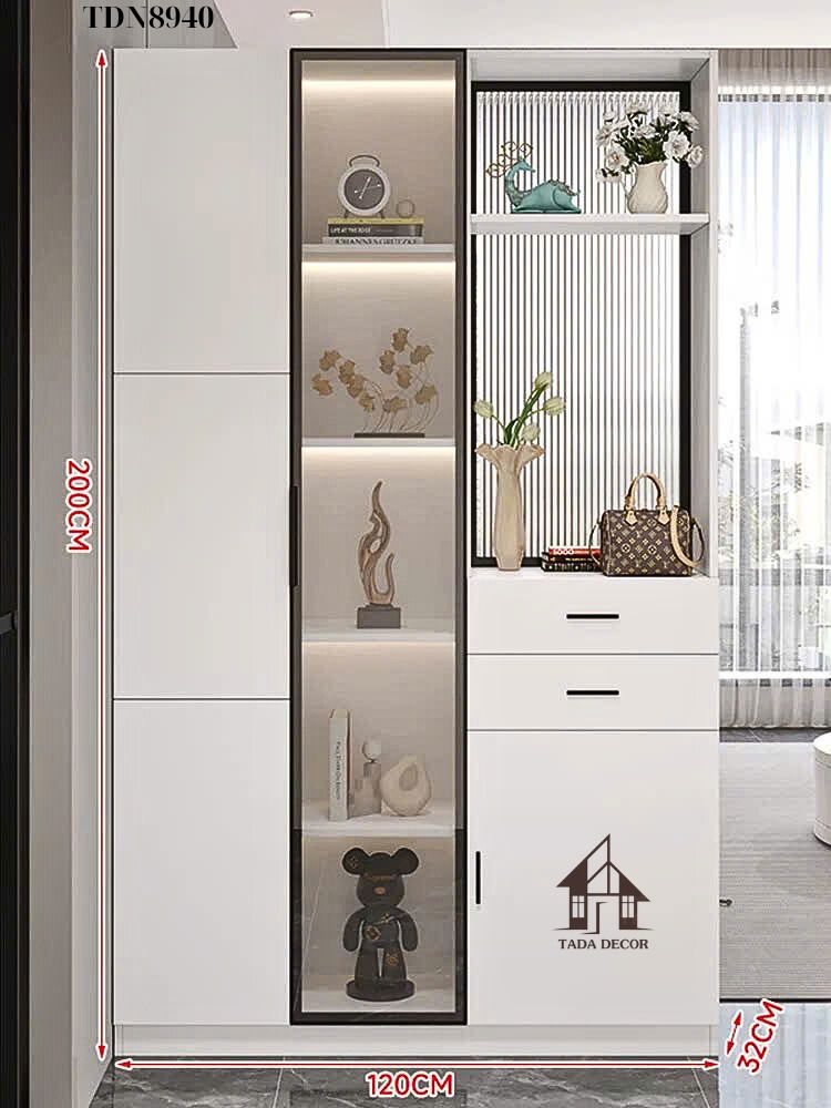 Tủ Đa Năng Phối Tủ Trưng Bày Rượu TDN8940 – Sang Trọng & Tiện Ích