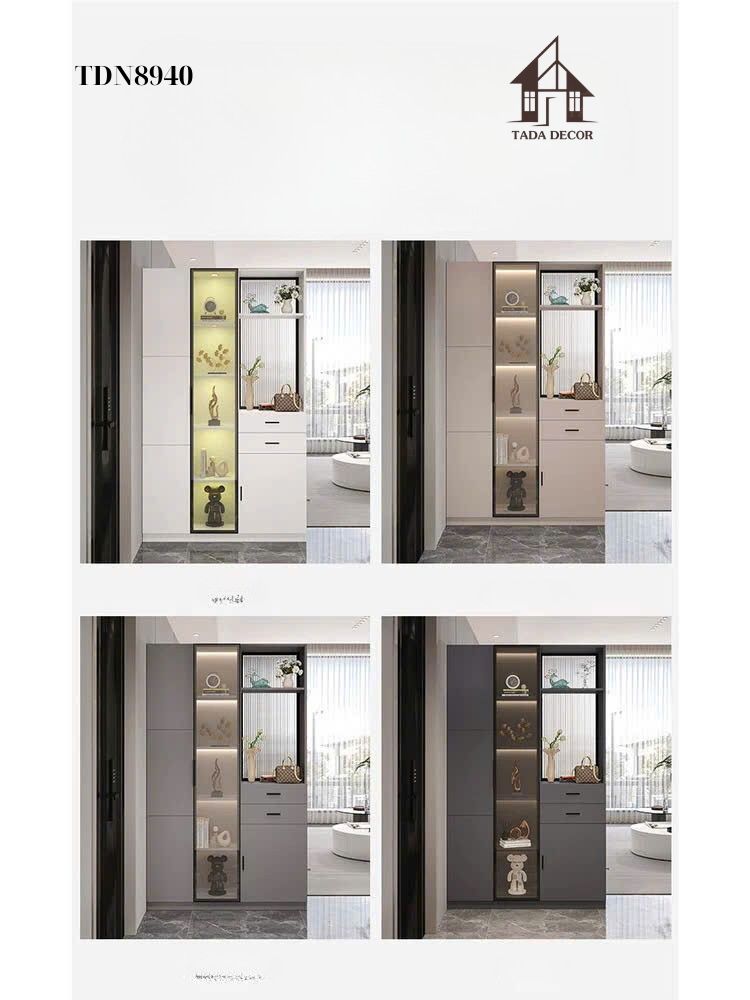 Tủ Đa Năng Phối Tủ Trưng Bày Rượu TDN8940 – Sang Trọng & Tiện Ích