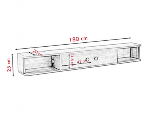 Kệ tivi treo tường
