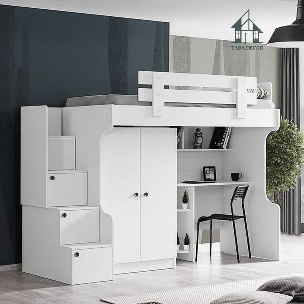 Giường 2 tầng kết hợp nhiều Tiện ích, hiện đại - TDGT2003