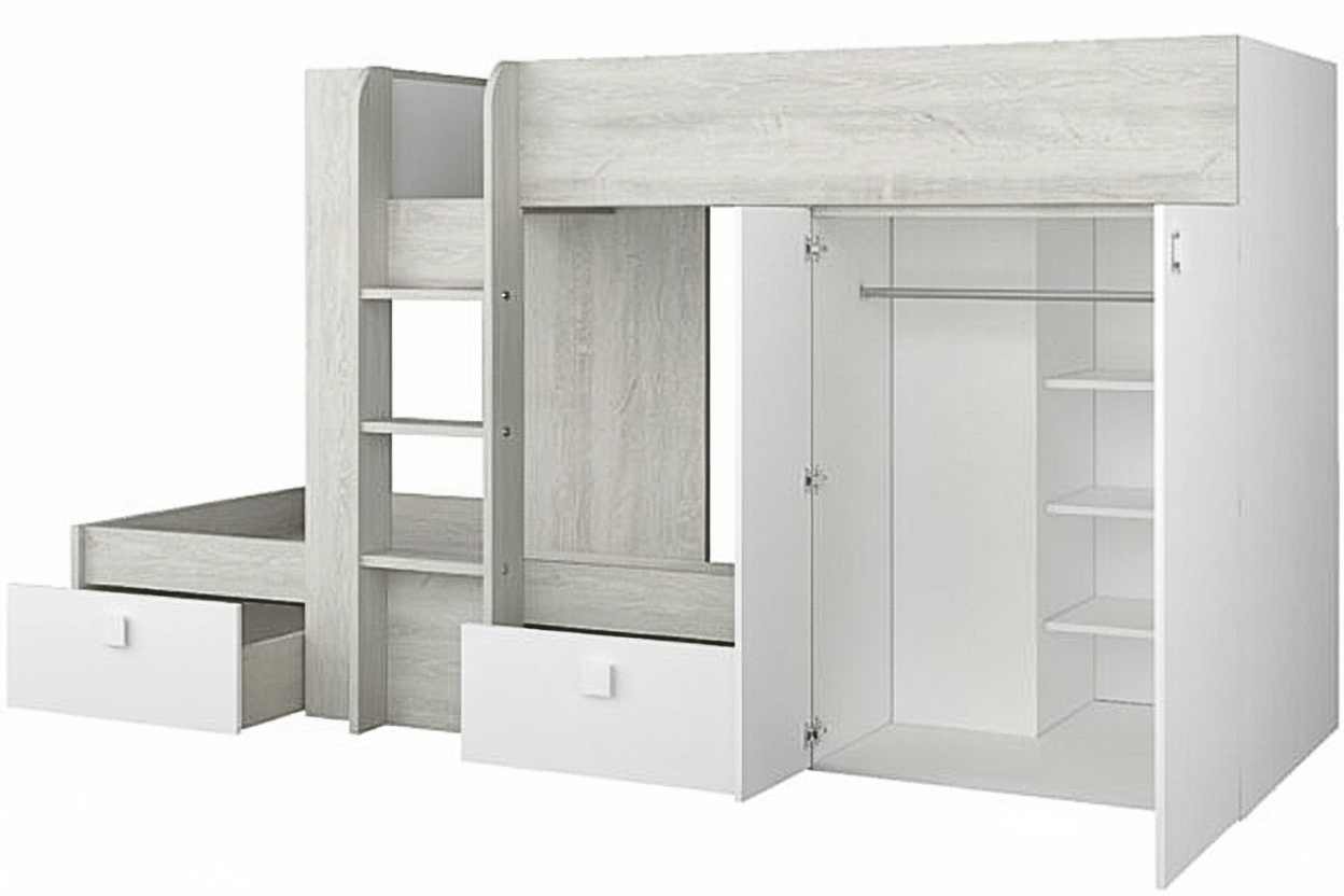 Giường 2 Tầng Tối Giản – Lựa Chọn Hoàn Hảo Cho Không Gian Gia Đình Hiện Đại - TDGT3005