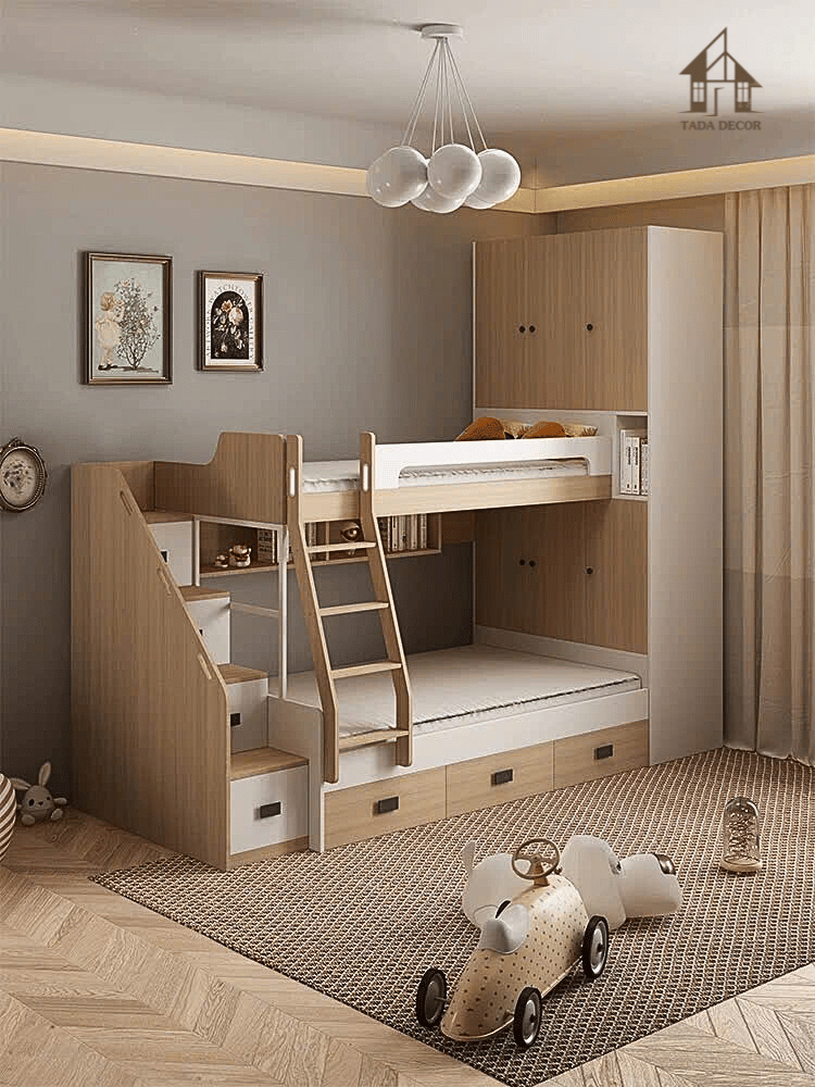 Giường tầng GT98 – Giải pháp thông minh cho phòng ngủ hiện đại