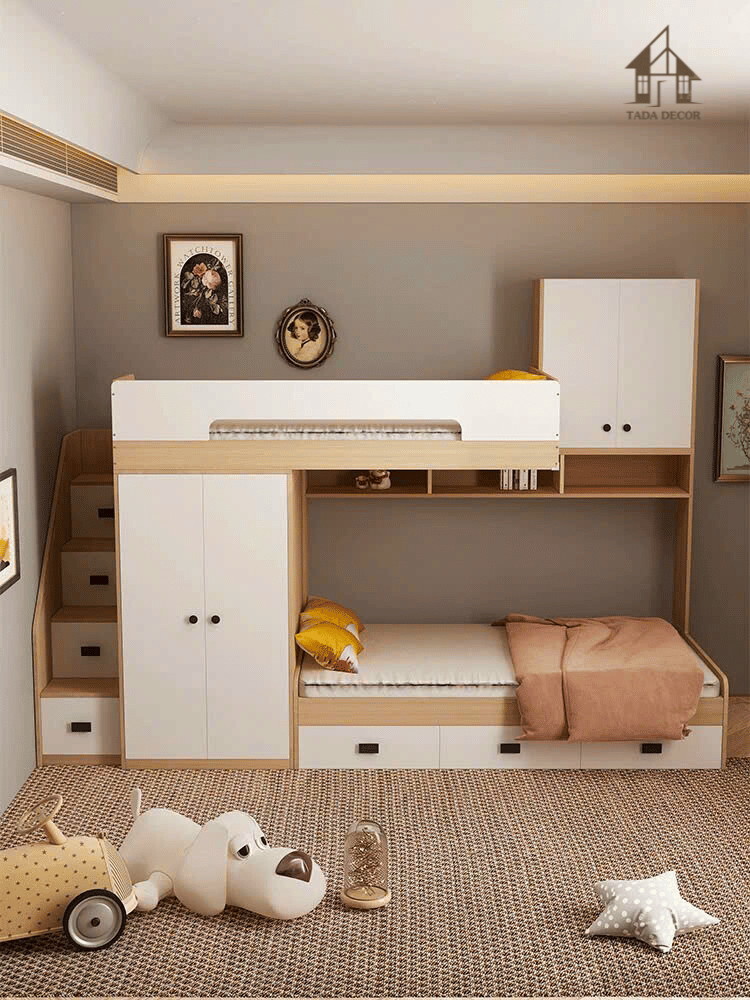Giường tầng GT98 – Giải pháp thông minh cho phòng ngủ hiện đại