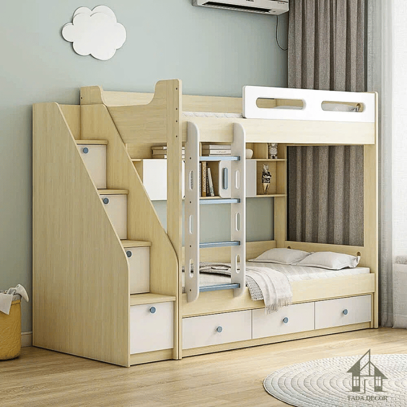 Giường tầng gỗ công nghiệp GT90– Giải pháp tối ưu cho không gian hiện đại