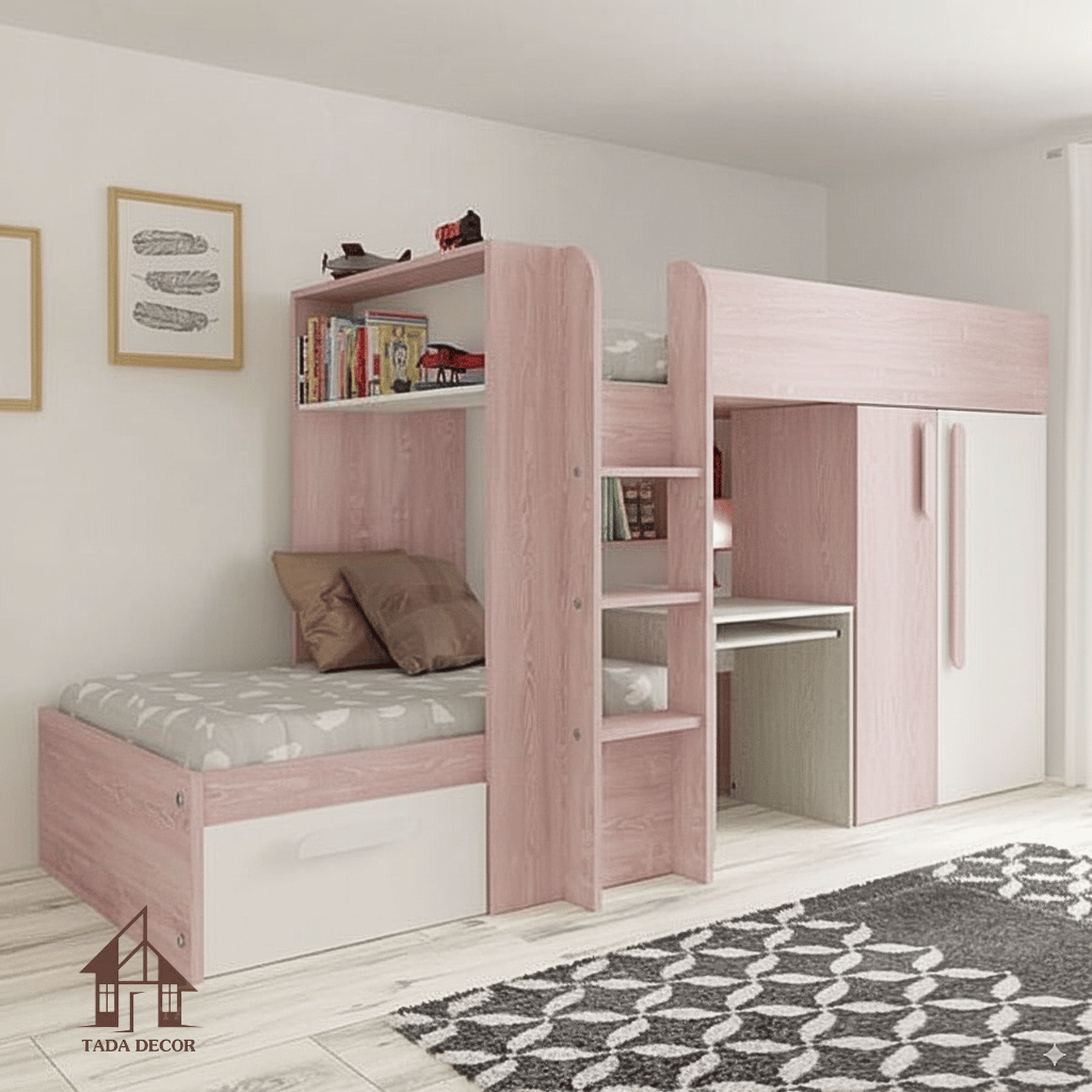 Giường 2 Tầng Tối Giản – Lựa Chọn Hoàn Hảo Cho Không Gian Gia Đình Hiện Đại - TDGT3005