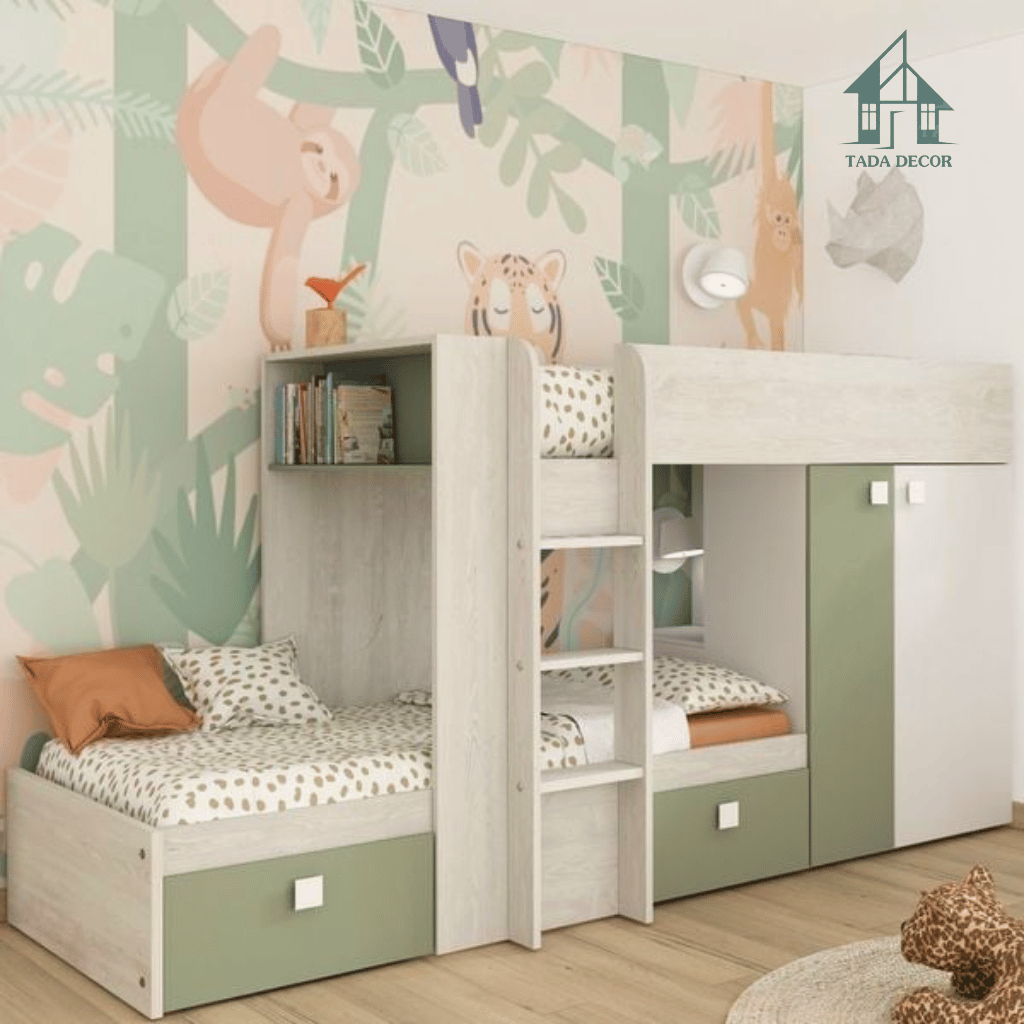 Giường 2 Tầng Tối Giản – Lựa Chọn Hoàn Hảo Cho Không Gian Gia Đình Hiện Đại - TDGT3005