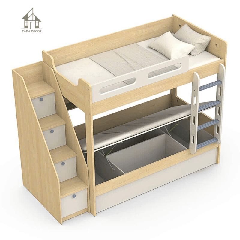 Giường tầng gỗ công nghiệp GT90– Giải pháp tối ưu cho không gian hiện đại