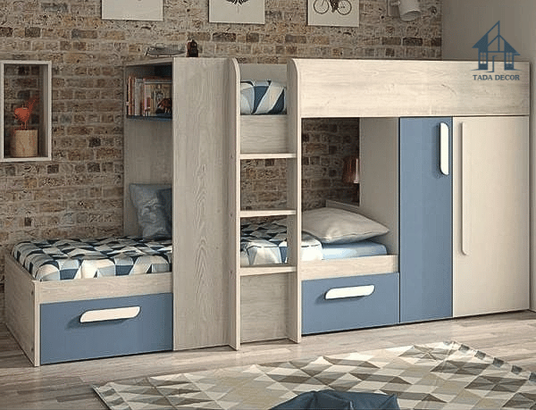Giường 2 Tầng Tối Giản – Lựa Chọn Hoàn Hảo Cho Không Gian Gia Đình Hiện Đại - TDGT3005