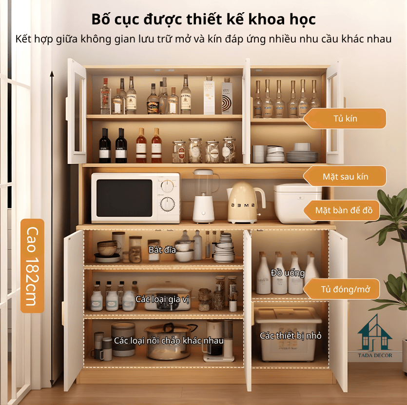 Tủ bếp đa năng TADA