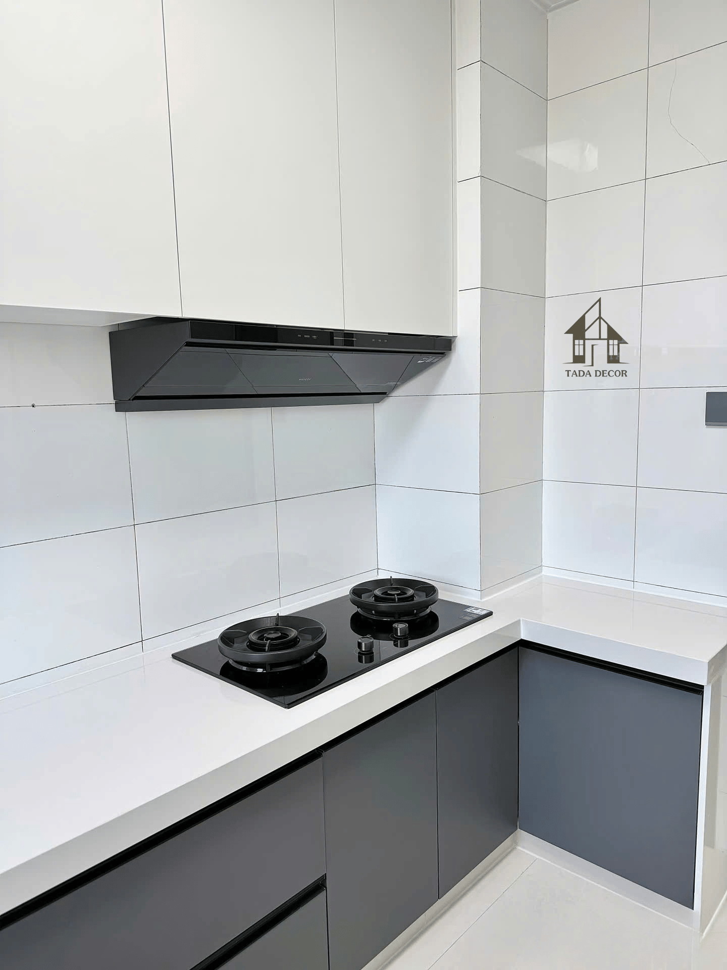 tủ bếp gỗ MDF đẹp hiện đại TADA