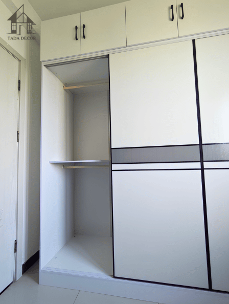 tủ quần áo gỗ mdf cánh trượt TADA