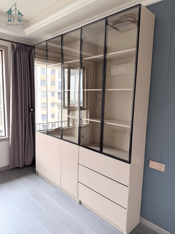 Tủ trưng bày cánh kính hiện đại TADA