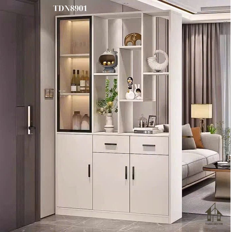Biến góc phòng khách thêm đẳng cấp với tủ đa năng TDN8901