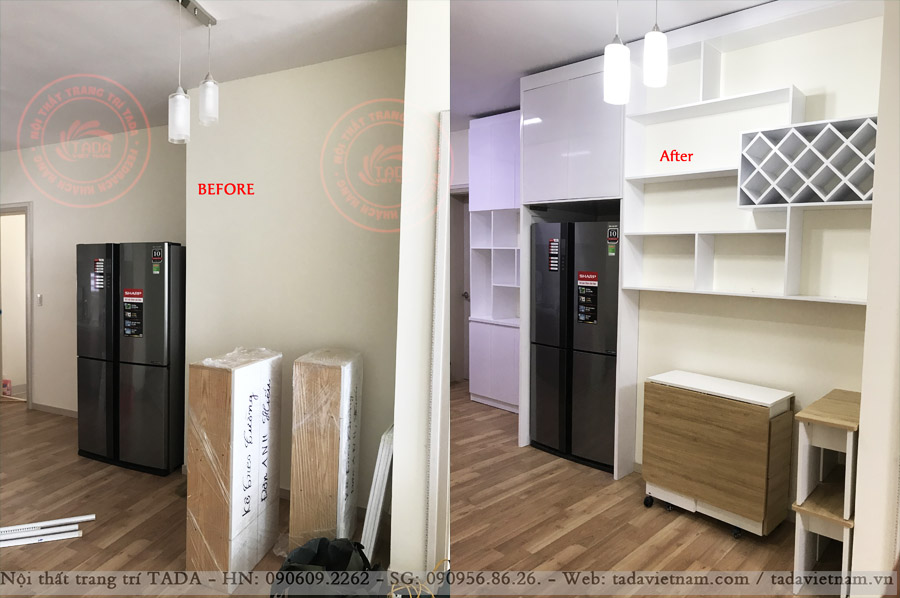 THI CÔNG TRỌN GÓI CĂN HỘ GIA ĐÌNH ANH HIỆU - CHUNG CƯ BOOYOUNG