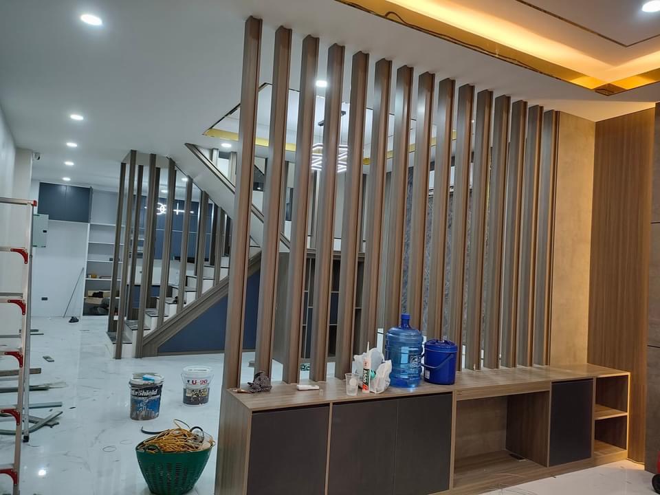 THI CÔNG NỘI THẤT FULL CĂN CHO GIA ĐÌNH CHỊ HOA - LONG BIÊN