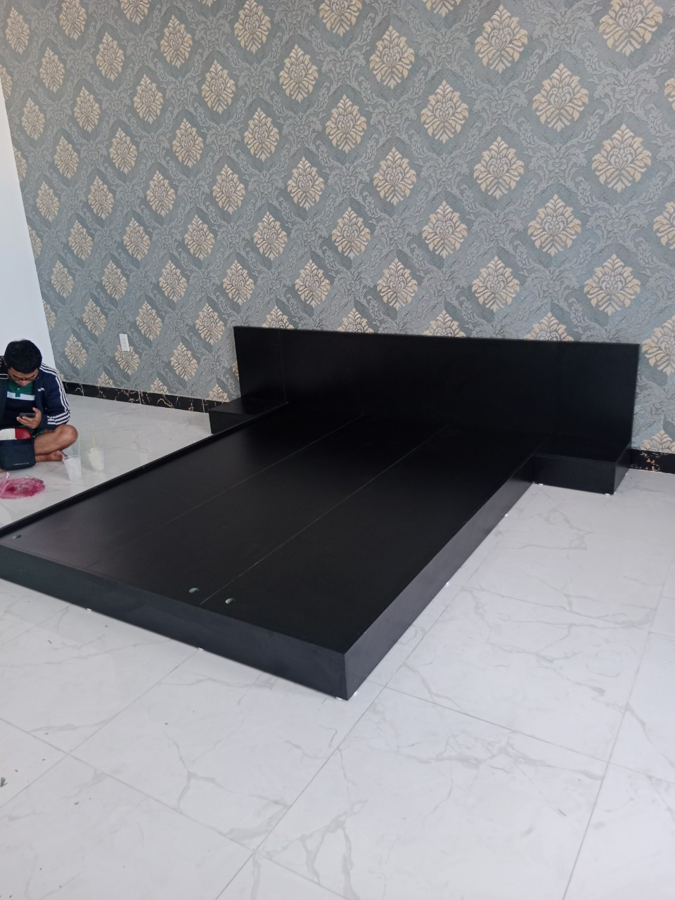 Hình ảnh thực tế giường Tatami bệt